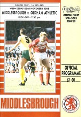 Middlesbrough v Oldham Athletic
