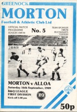 Morton v Alloa Athletic