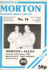 Morton v Alloa Athletic