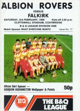 Albion Rovers v Falkirk