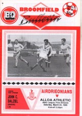 Airdrieonians v Alloa Athletic