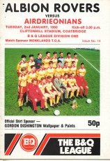 Albion Rovers v Airdrieonians