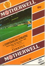 Motherwell v Dunfermline Athletic