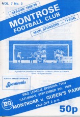 Montrose v Queens Park