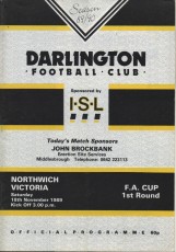 Darlington v Northwich Victoria