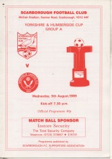 Scarborough v Sheffield United