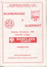 Scarborough v Aldershot Town