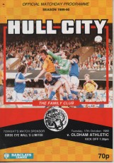 Hull City v Oldham Athletic