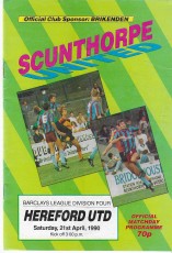 Scunthorpe United v Hereford United