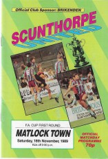 Scunthorpe United v Matlock Town