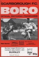 Scarborough v Burnley