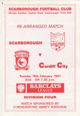 Scarborough v Cardiff City