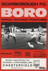 Scarborough v Chesterfield