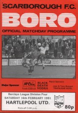 Scarborough v Hartlepool United
