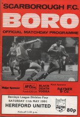 Scarborough v Hereford United