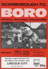Scarborough v Lincoln City
