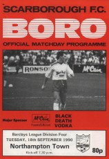 Scarborough v Northampton Town