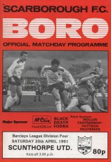 Scarborough v Scunthorpe United