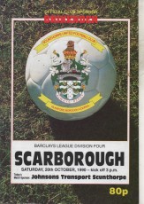 Scunthorpe United v Scarborough