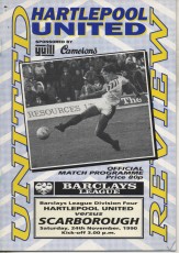Hartlepool United v Scarborough