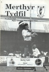 Merthyr Tydfil v Yeovil Town