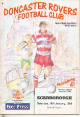 Doncaster Rovers v Scarborough