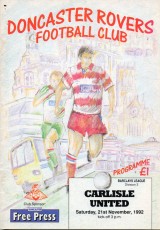 Doncaster Rovers v Carlisle United
