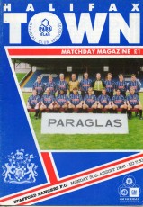 Halifax Town v Stafford Rangers
