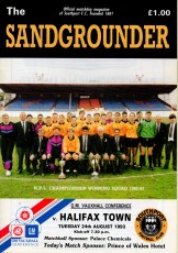 Southport v Halifax Town
