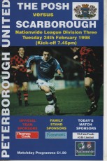 Peterborough United v Scarborough