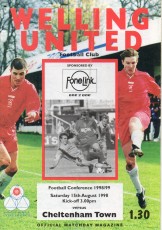 Welling United v Cheltenham Town