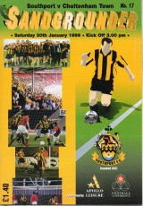 Southport v Cheltenham Town