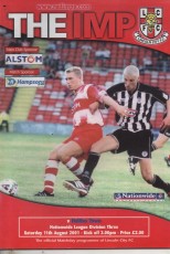 Lincoln City v Halifax Town