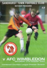 Sandhurst Town v AFC Wimbledon