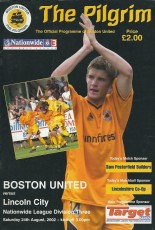 Boston United v Lincoln City