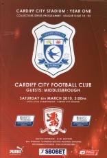Cardiff City v Middlesbrough