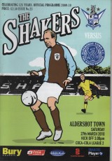 Bury v Aldershot Town