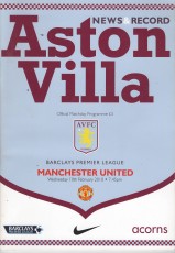 Aston Villa v Manchester United
