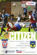 York City v Oxford United