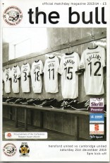 Hereford United v Cambridge United
