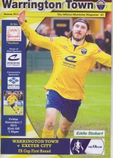 Warrington Town v Exeter City