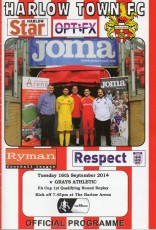 Harlow Town v Grays Athletic