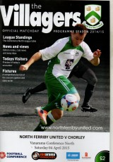North Ferriby United v Chorley