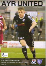 Ayr United v Peterhead