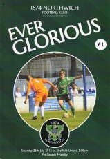 Northwich Victoria v Sheffield United