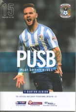 Coventry City v Burton Albion