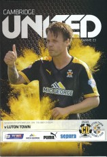 Cambridge United v Luton Town