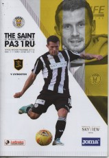 St Mirren v Livingston