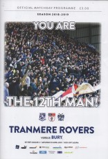 Tranmere Rovers v Bury