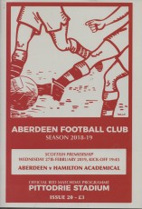 Aberdeen v Hamilton Academical